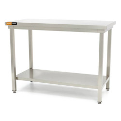 Plan de travail professionnel table inox pro