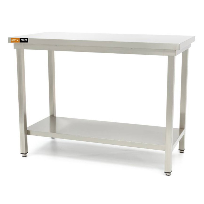 Plan de travail professionnel table inox pro