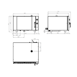 FOUR PRO A VAPEUR ET CONVECTION