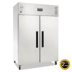 Armoire négative inox double portes 1200L