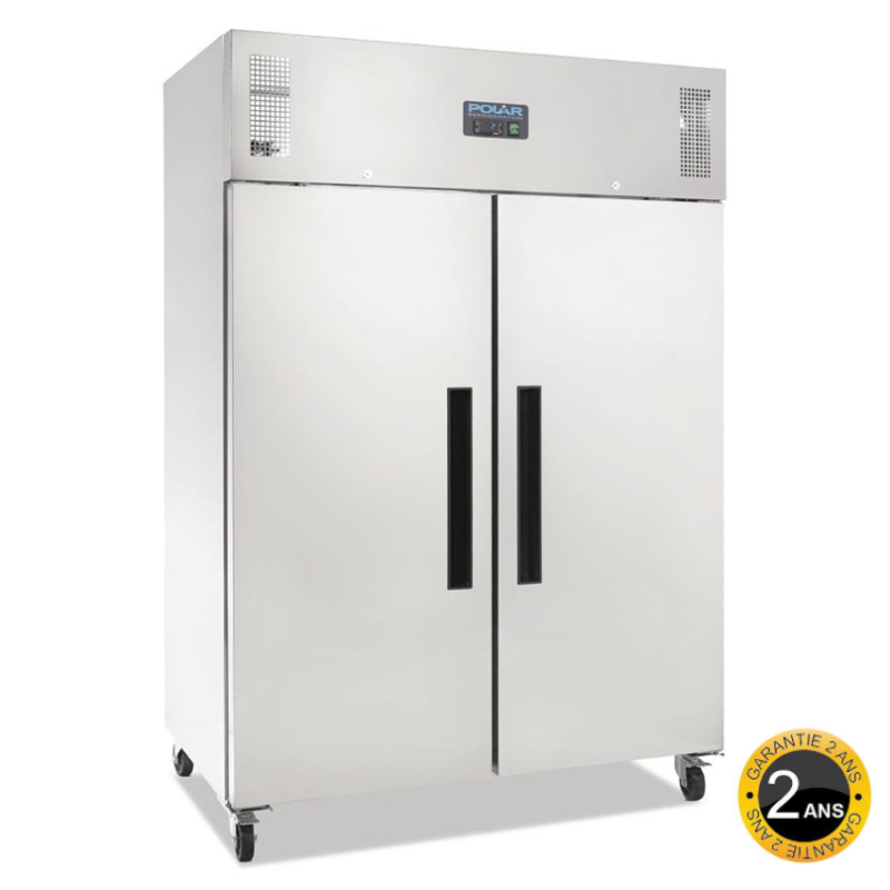 Armoire négative inox double portes 1200L