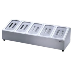 Saladette inox pour bacs gastronorme