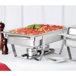 Chafing dish inox maintien au chaud service buffet
matériel pro occasion déstockage chafing dish